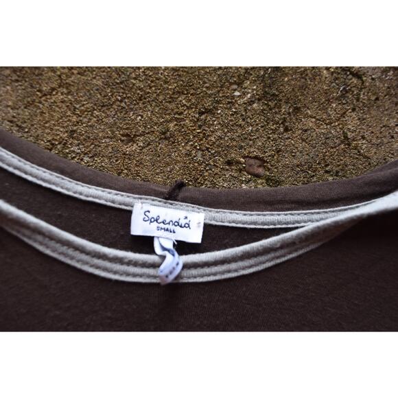 Splendid Brown Lightweight Hoodie Pullover – Women’s Size Small - Picture 4 of 4